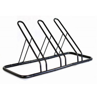 1 - 3 Bike Floor Parking Rack Storage Stand Bicycle