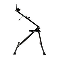 Folding Repair Work Stand Black