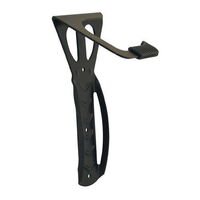 Vertical Storage Rack Wall Mounted Bike Hanger Hook Black