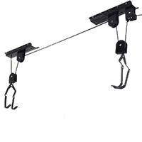 Ceiling Bicycle Mount Hook Rack Suitable for MTB Kayak and Surfboards 