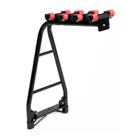 A-Frame 4 Bike Tow Ball Mount Straight Base Rack