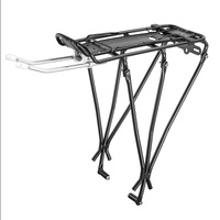 Bicycle Alloy Rear Pannier Rack Fits 26" & 700C Disc Brake compatible 