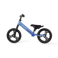 Boot'R V2 Anodised Aluminium Balance Kids Bike Blue 2.3Kg