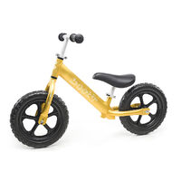 Boot'R V2 Anodised Aluminium Balance Kids Bike Gold 2.3Kg