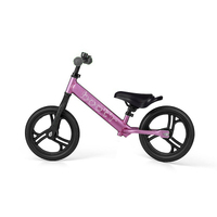 Boot'R V2 Anodised Aluminium Balance Kids Bike Pink 2.3Kg