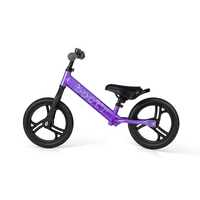 Boot'R V2 Anodised Aluminium Balance Kids Bike Purple 2.3Kg