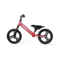 Boot'R V2 Anodised Aluminium Balance Kids Bike Red 2.3Kg