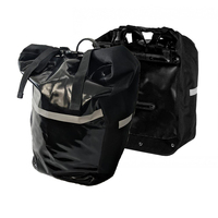 100% WaterProof Bicycle Pannier Bag Set of 2 with Handle
