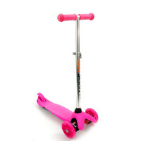 Scoot'R Pink Junior Scooter 3 Wheel Kids Pushkick Scooter