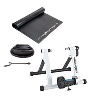Mag Bike Trainer With Quick Release And Riser Block Mag  + Mat 